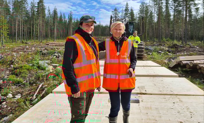 Anne Saloniemi, Lapin AMK ja Tytti Ahoranta, Kemin Digipolis oy, Kuva Soile Suvanto Kemin Digipolis oy