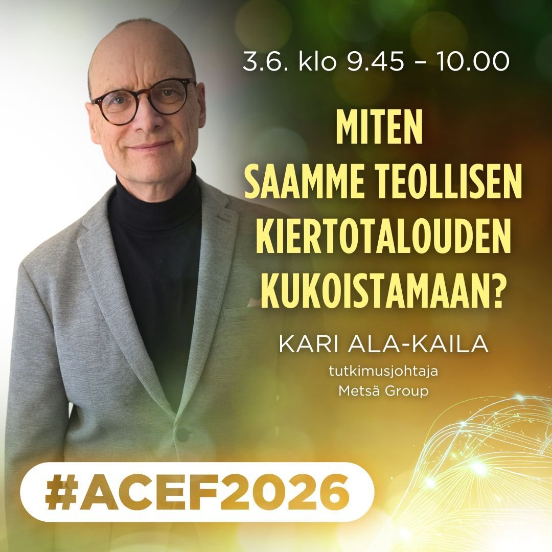 ACEF2026 karialakailatutkimusjohtaja