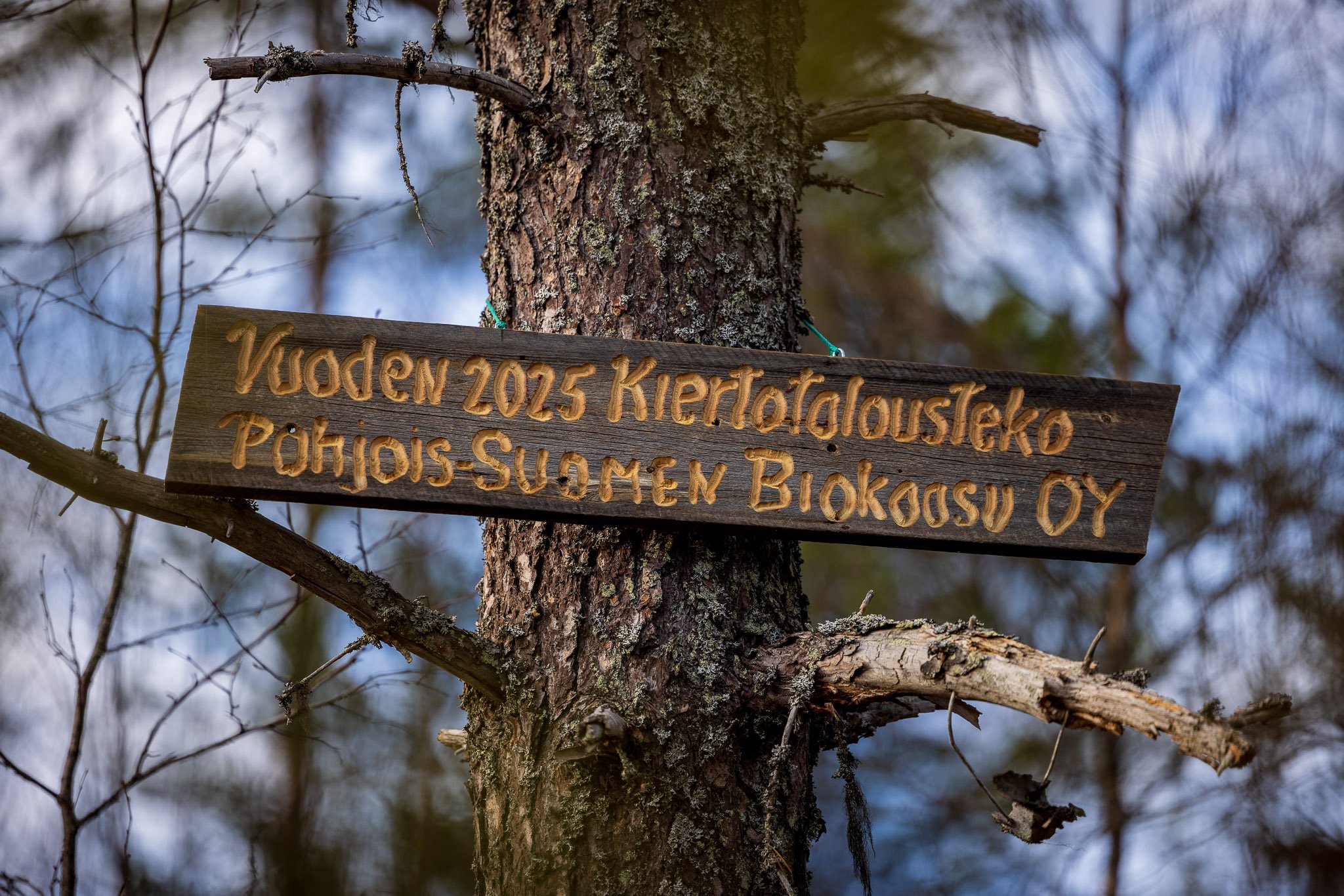 Vuoden 2025 Kiertotalousteko Pohjois-Suomen Biokaasu oy Kuva Kuvavuorinen