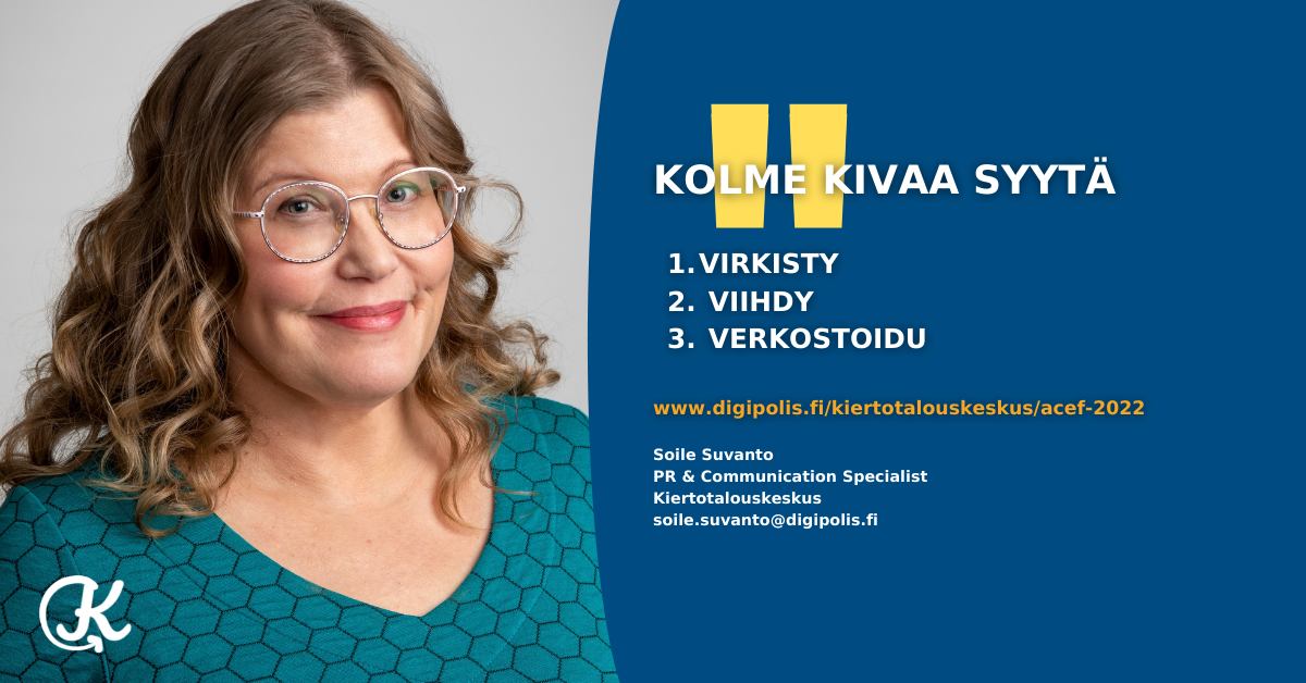 KOLMEKIVAASYYTÄSOILESUVANTOBLOGI