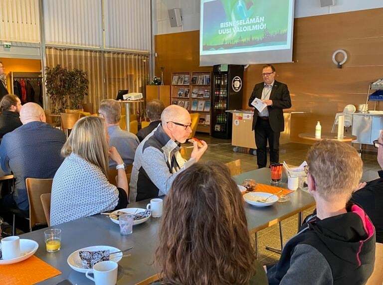 Kemin Digipolis Oy:n toimitusjohtaja Kimmo Heikka