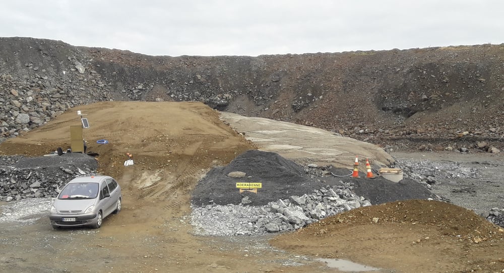 Kittilä mine construction site