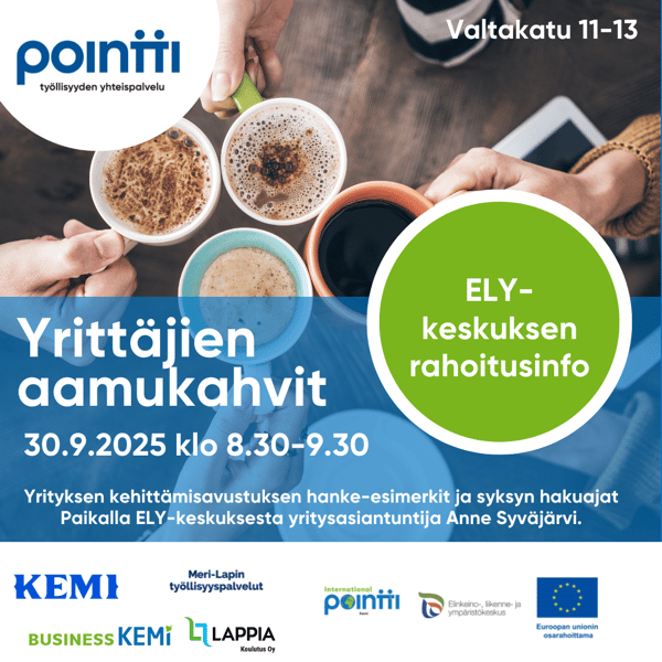 Yrittäjien aamukahvit 30.9.25