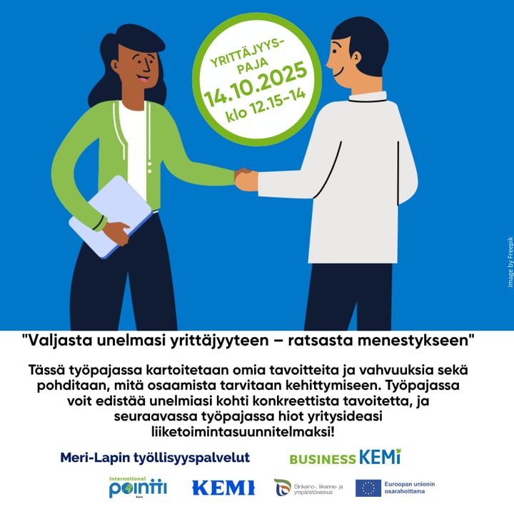 Yrittäjyys-paja 14.10.2025