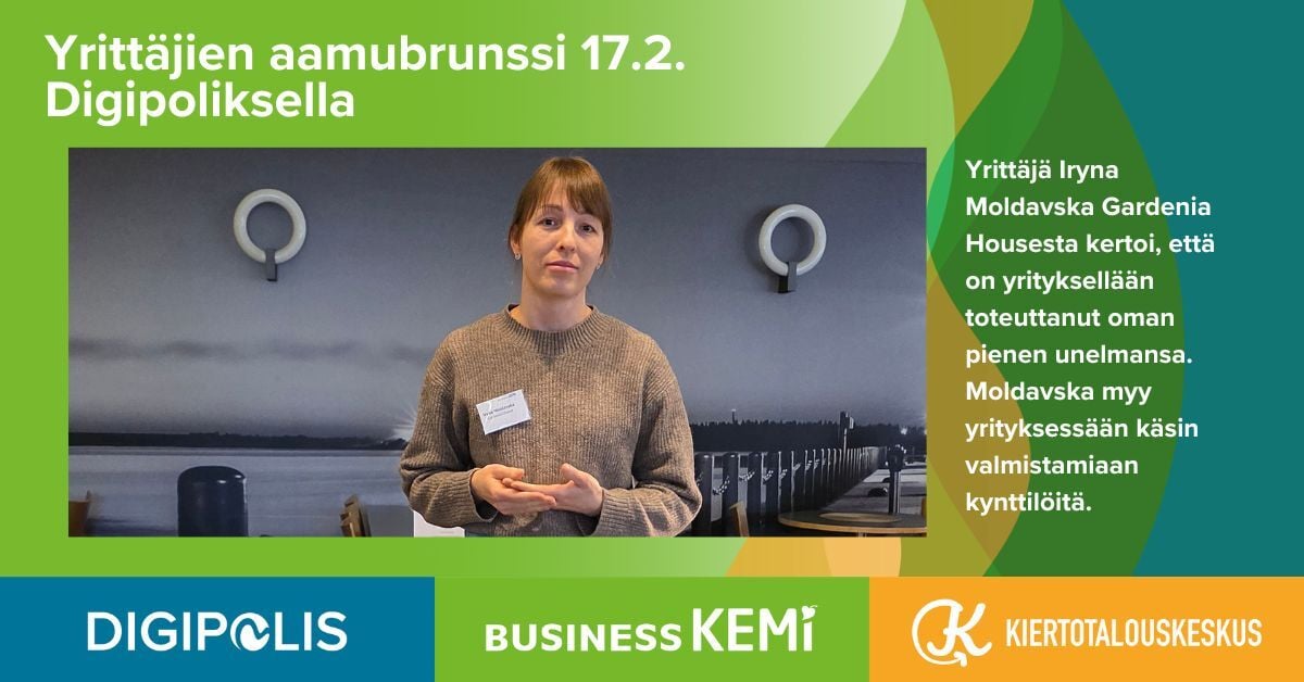 Aamubrunssi 17.2.2026 Iryna Moldavska Gardenia House