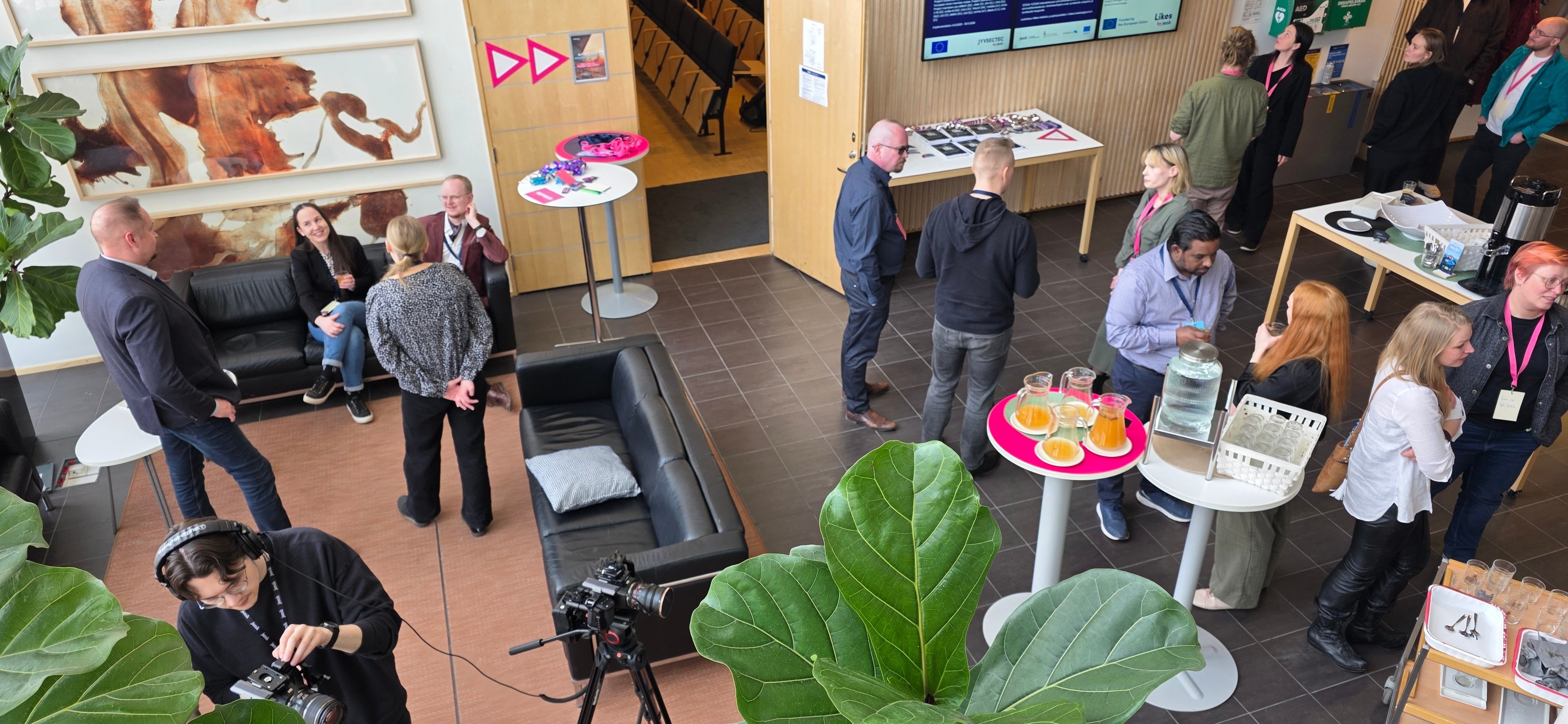 ReFlow Hackathon 22.4.2026 Jyväskylässä. Kiertotalousratkaisuja Meri-Lapin prosessisivuvirroista. Kuva Soile Suvanto Kemin Digipolis oy