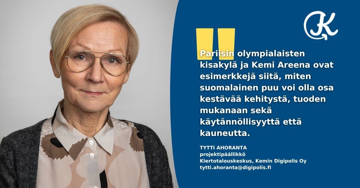 Tytti Ahoranta blogi Kemi Areena