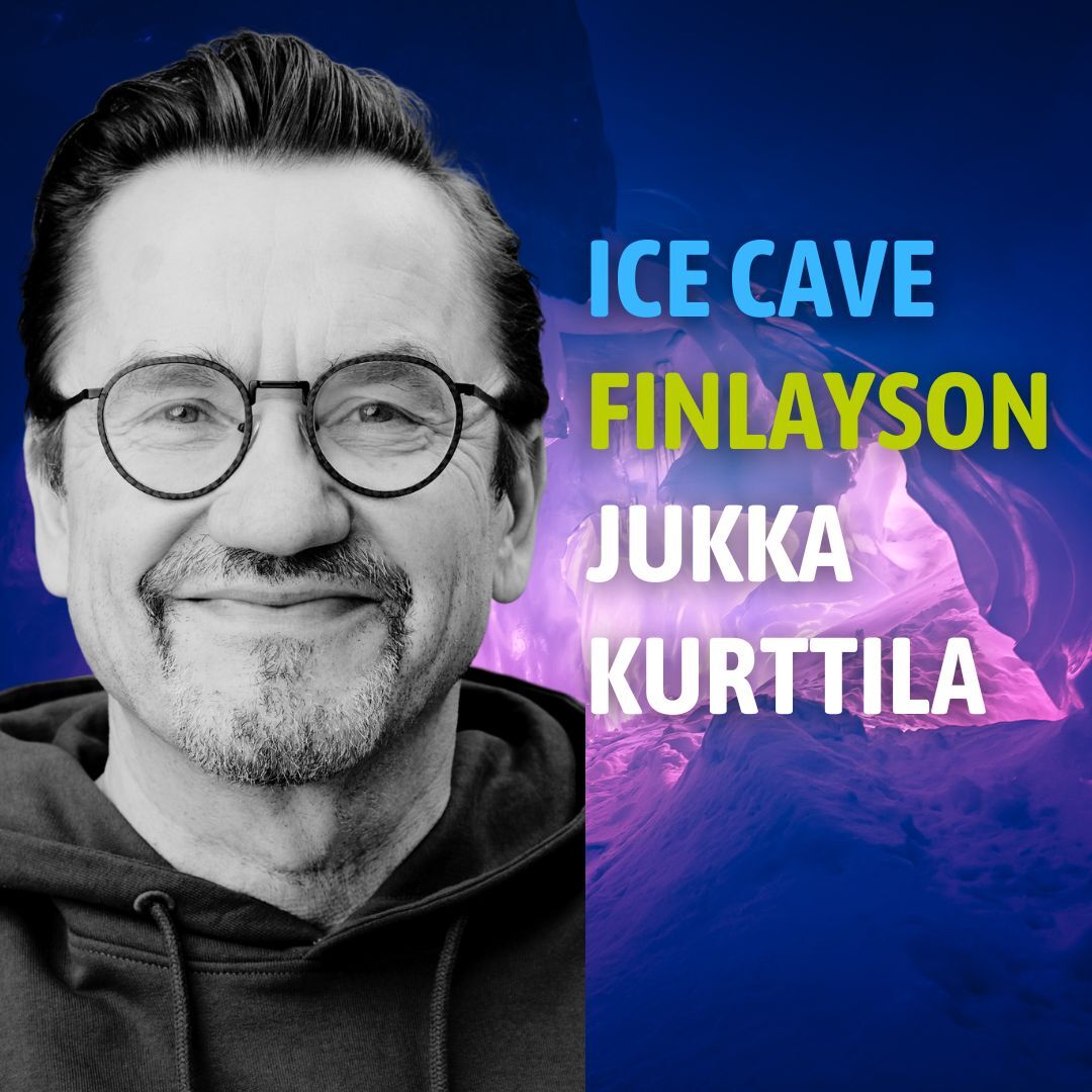 ACEF2025 -forum Kemissä 3.-4.6. Ice Cave Jukka Kurttila Finlayson. Grafiikka Soile Suvanto Kemin Digipolis oy.